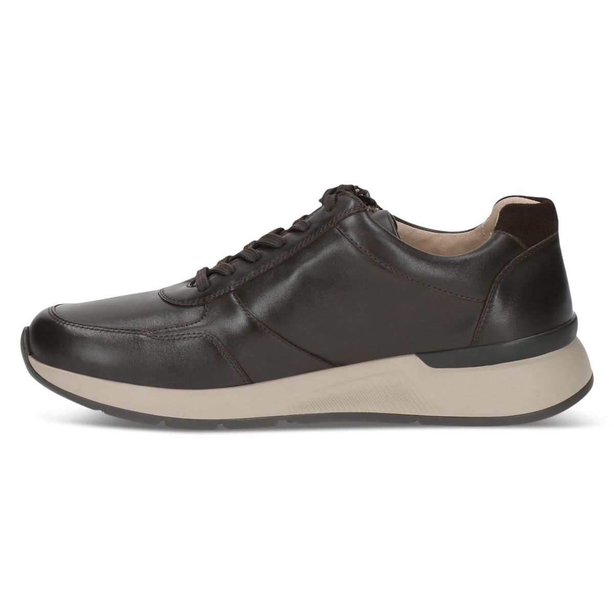 Basket homme marron foncé combiné, CAPRICE