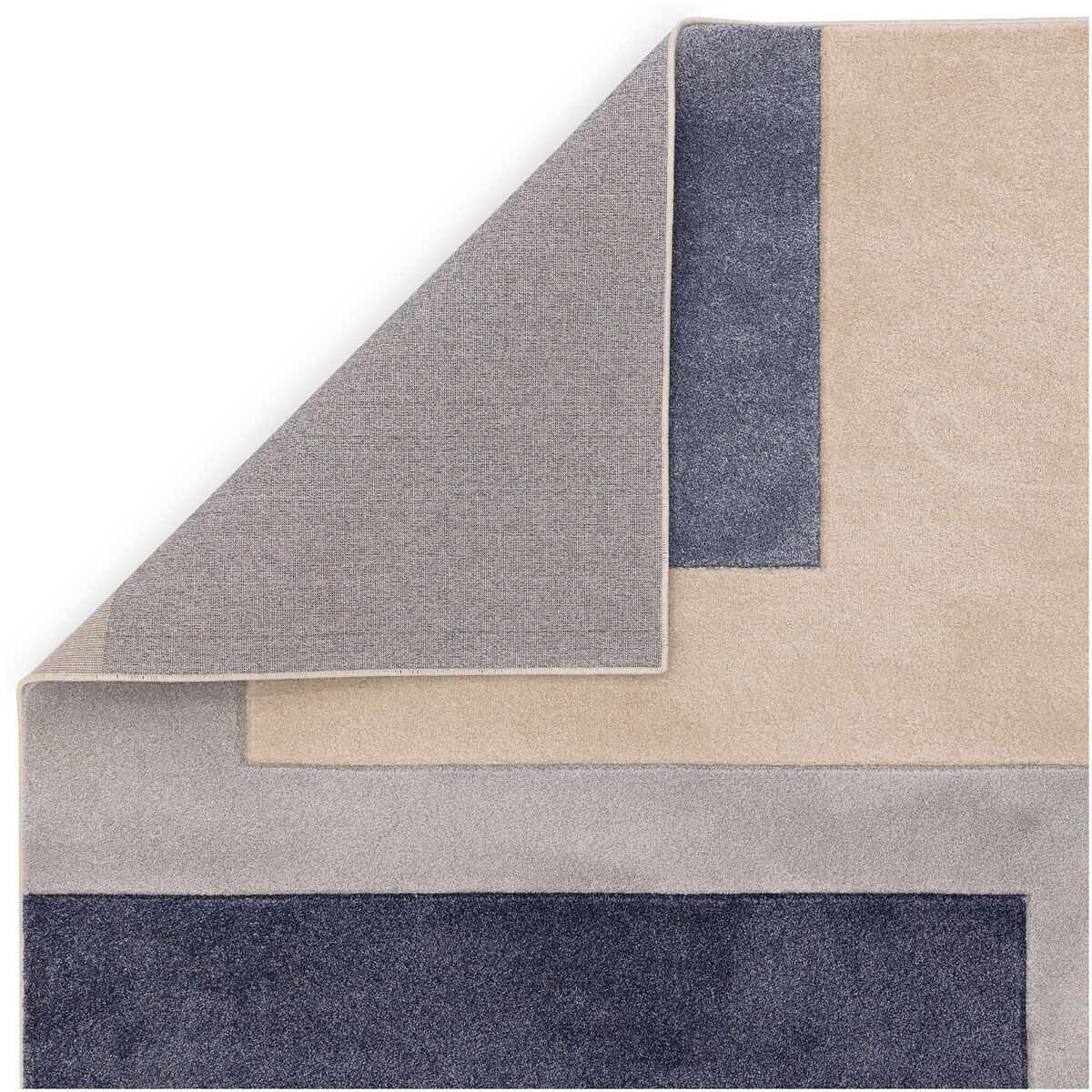 Abstract Blocks Pattern Rug blue, ÉDITÉ