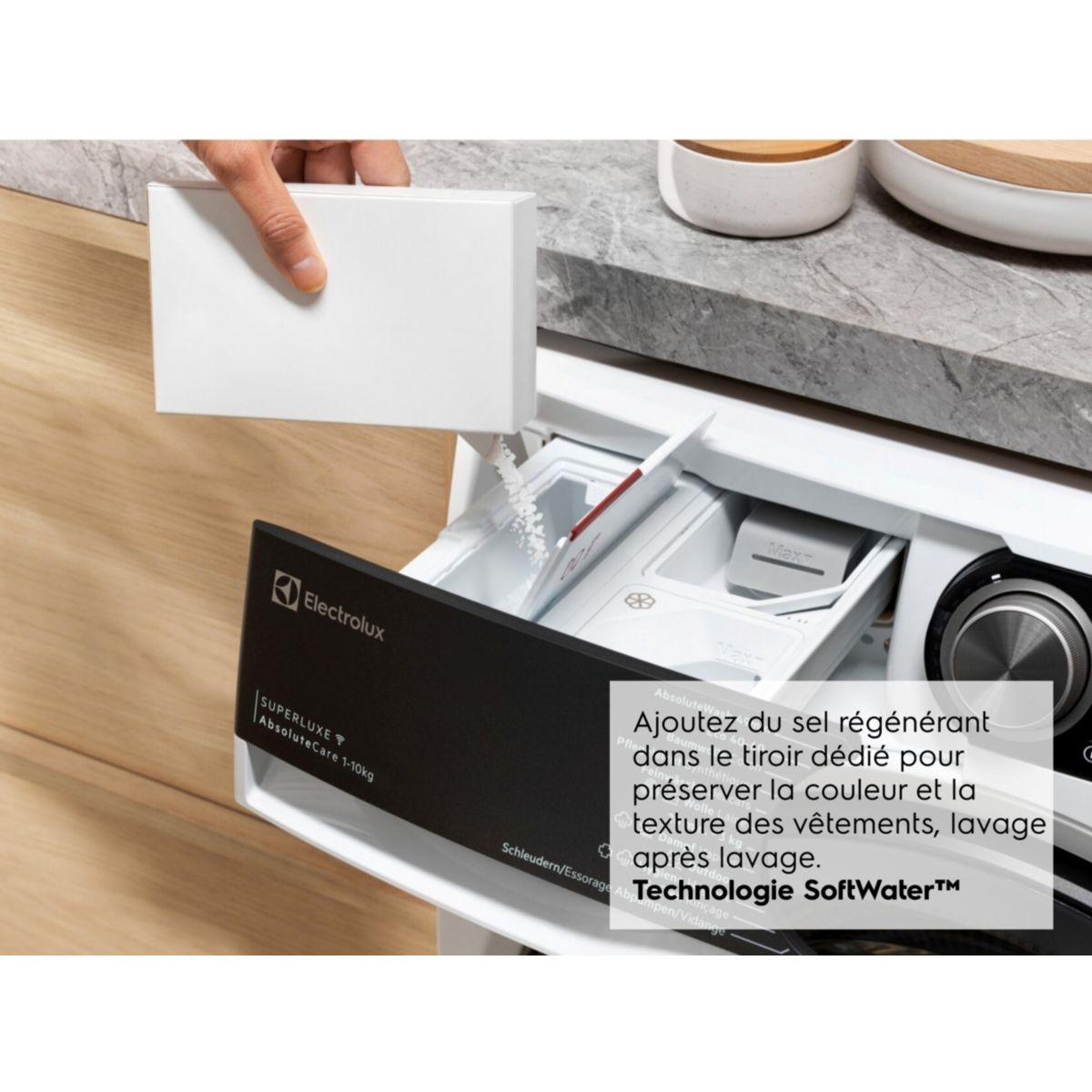 Lave linge hublot EW9FI71014FC blanc, ELECTROLUX
