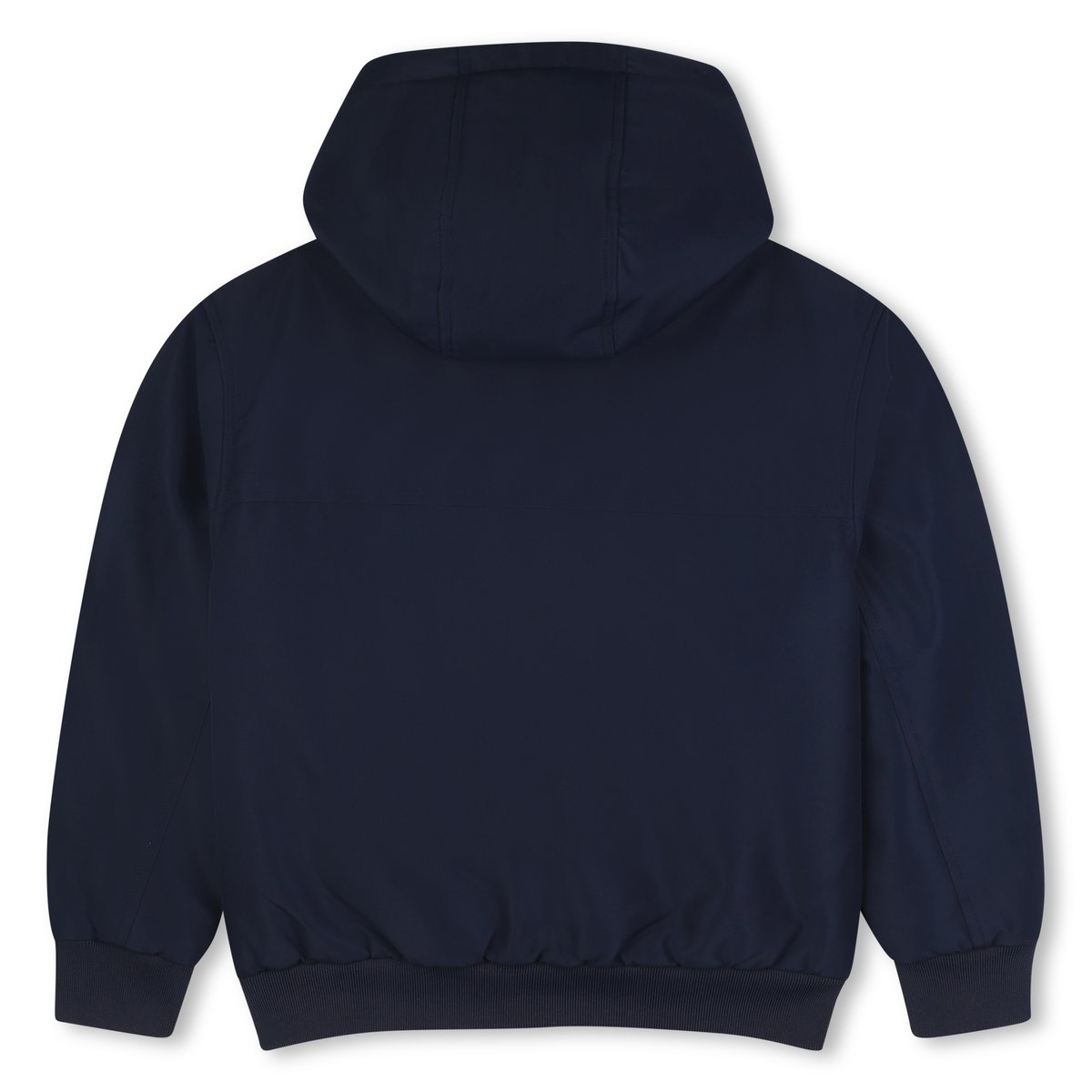 Doudoune à capuche bleu cargo, BOSS KIDSWEAR