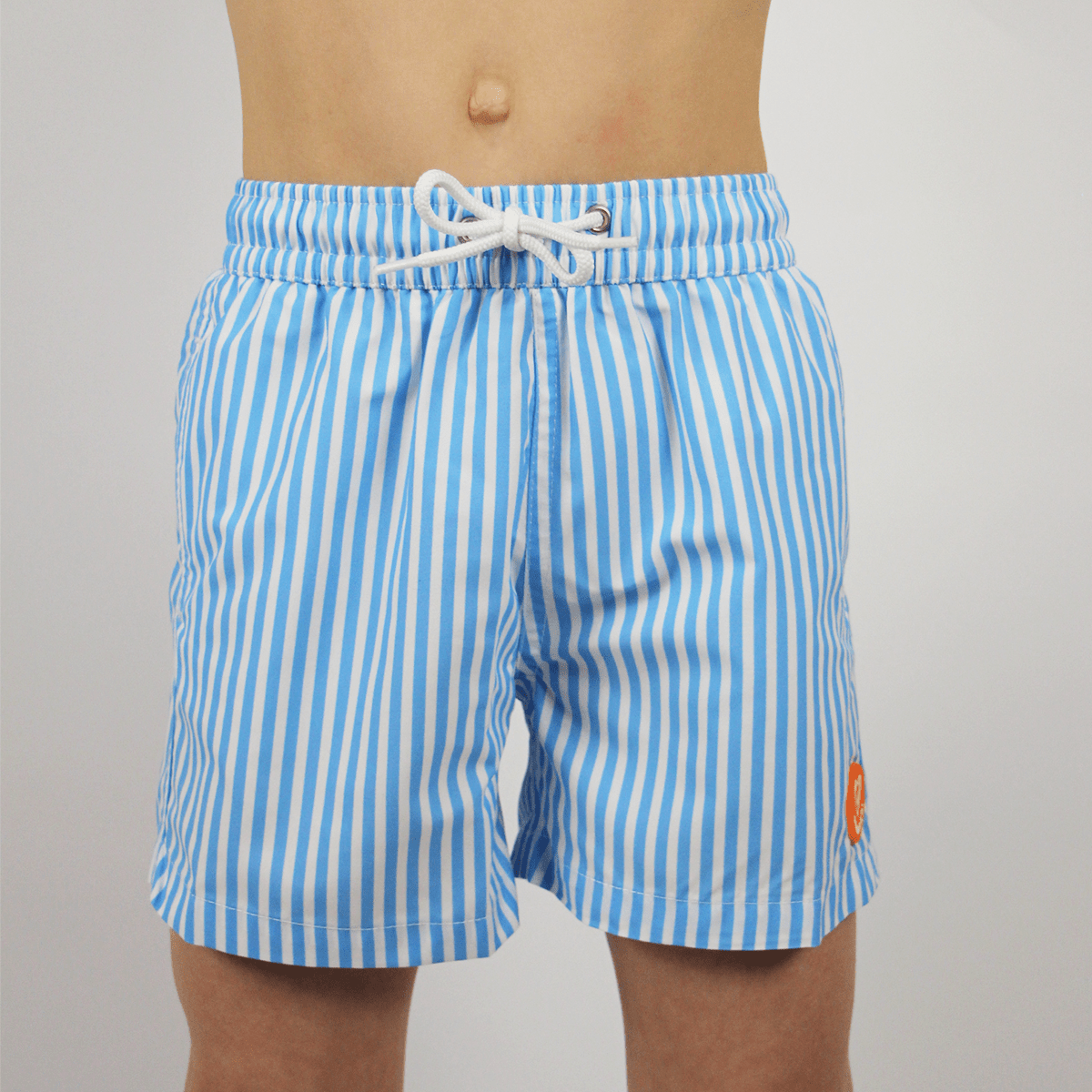 Short de bain Le petit ETOILE RAYE bleu ciel, VENDREDI