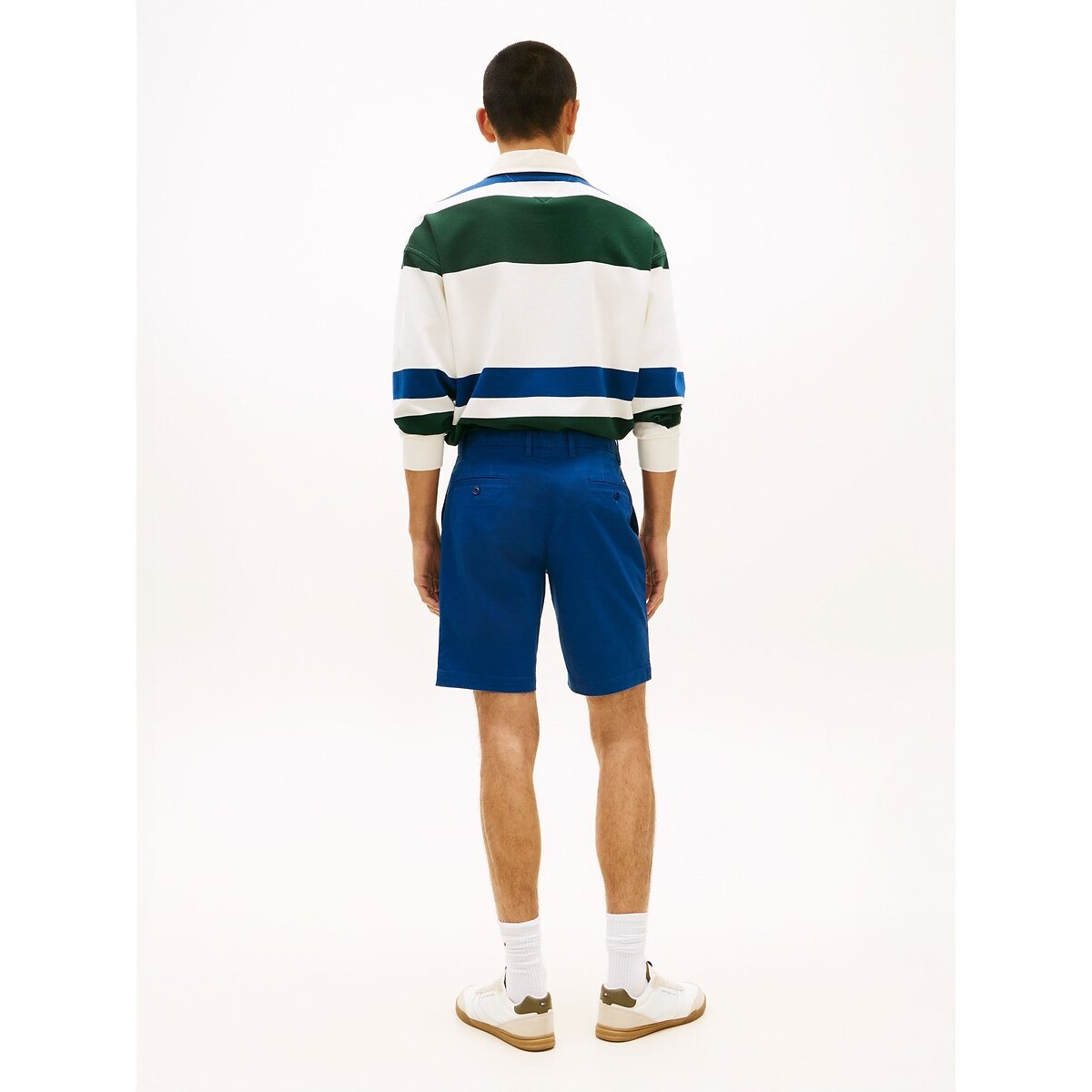 Short Essential bleu denim, TOMMY HILFIGER