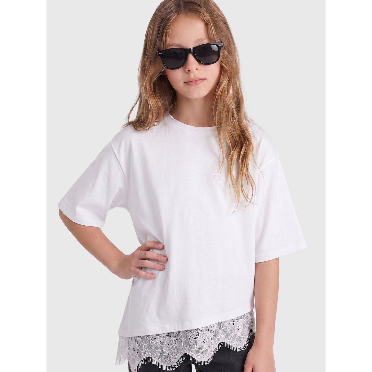 T-Shirt white, KIDS ONLY