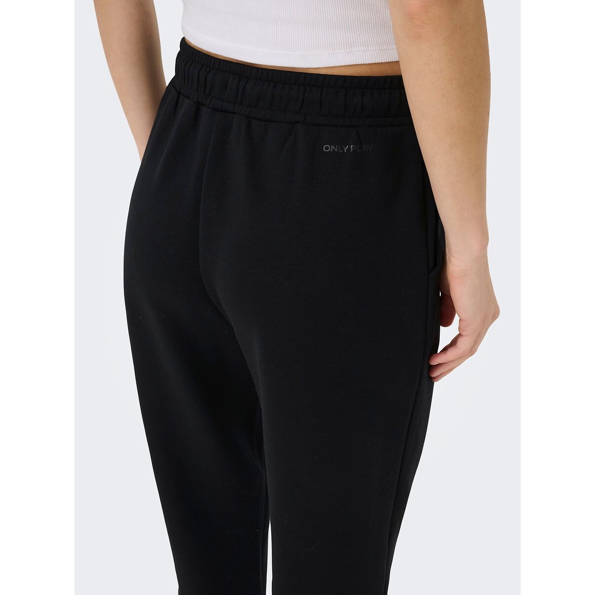 Pantalon taille haute noir, ONLY PLAY