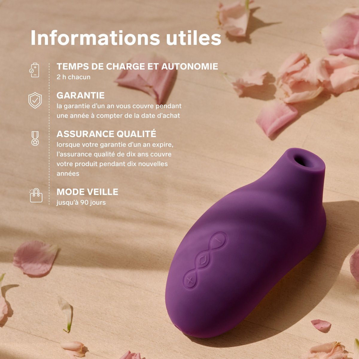 Stimulateur Clitoridien Sonique, SONA 2 Cruise black, LELO