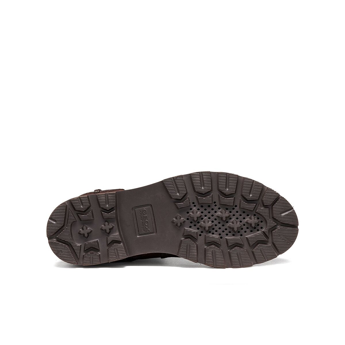 Bottines en cuir suède, NORIZE marron foncé, GEOX