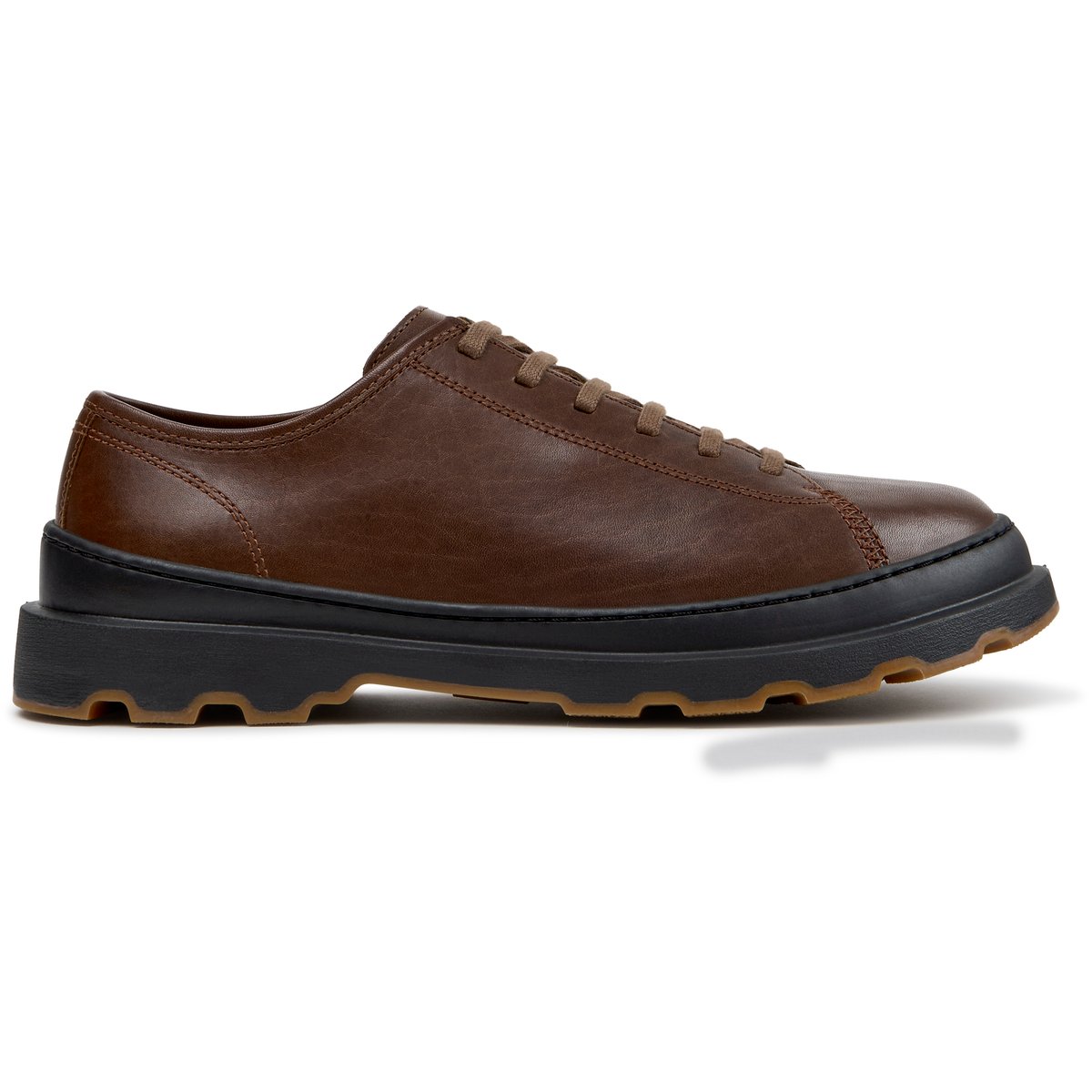 Derbies Brutus+ Smooth Leather noir, CAMPER