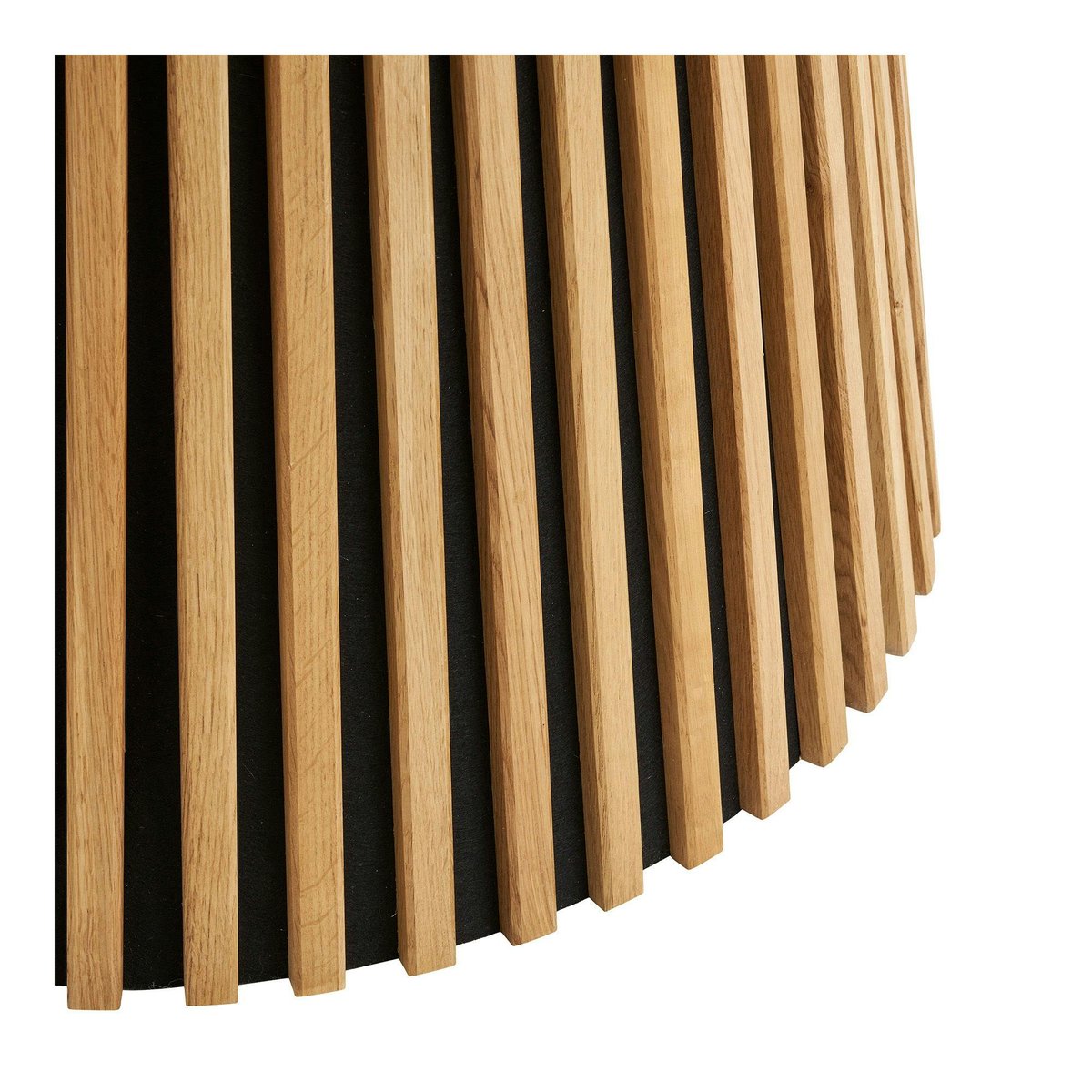 Table ronde moderne, pied baguette AMSTERDAM chêne clair (120 cm), PIER IMPORT