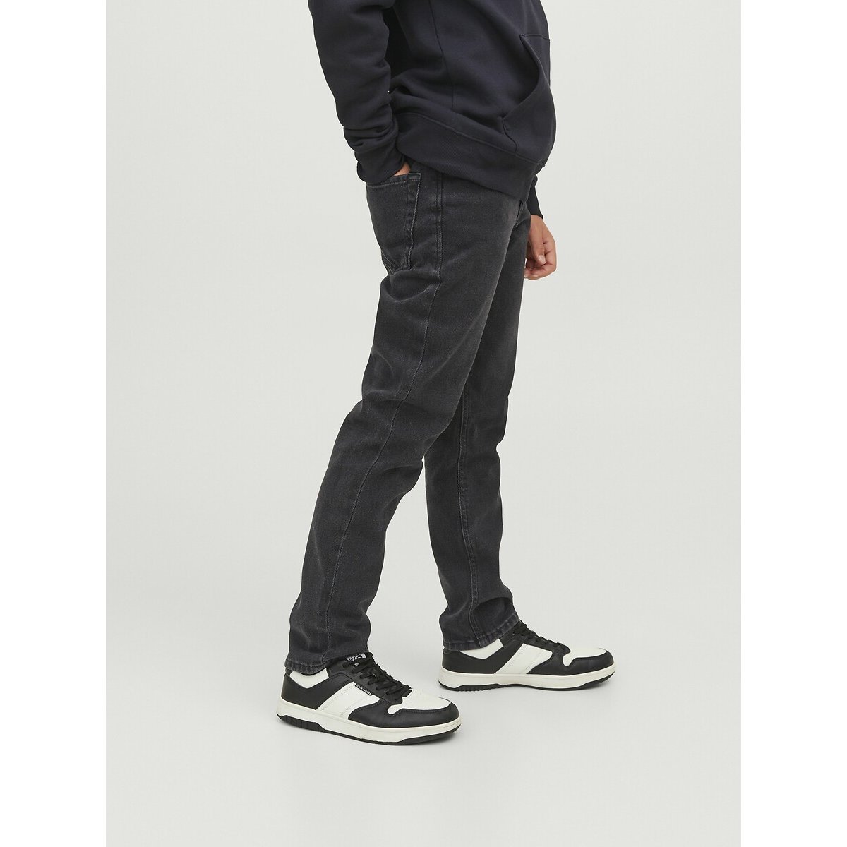 Jean large noir, JACK & JONES JUNIOR