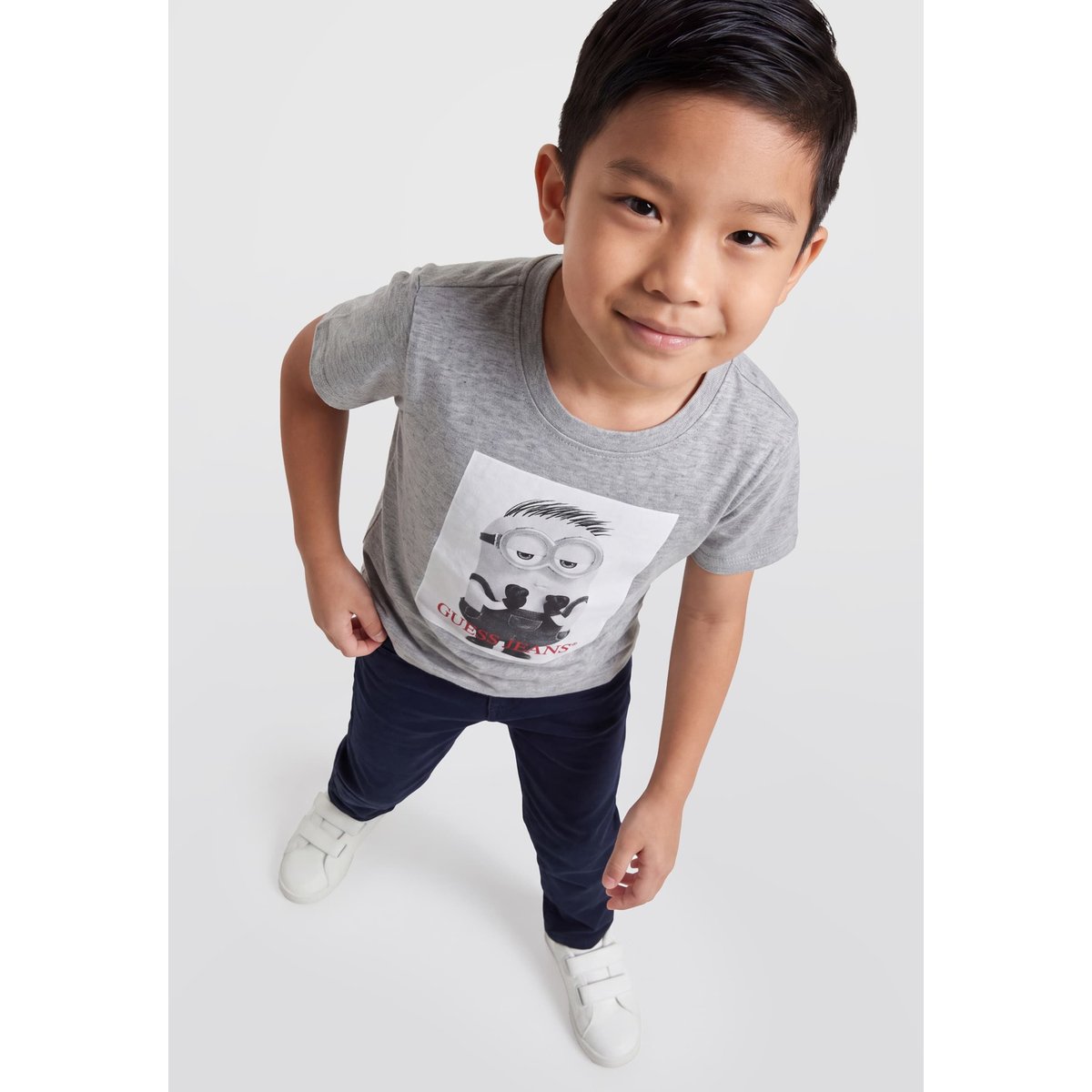 T-Shirt Imprimé Gj X Minions gris, GUESS KIDS