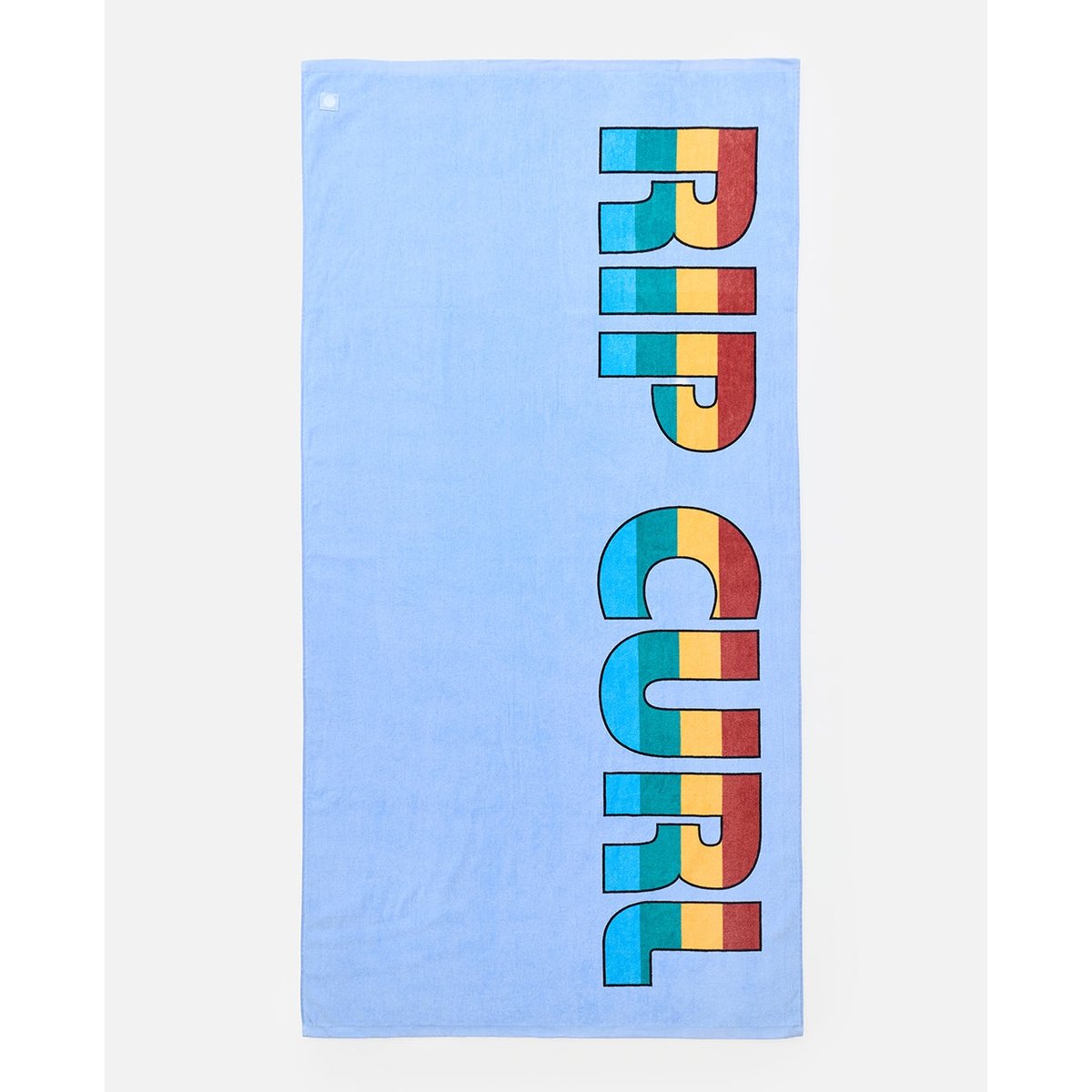 Serviette de plage en velour Stephanie Gilmore bleu ciel, RIP CURL