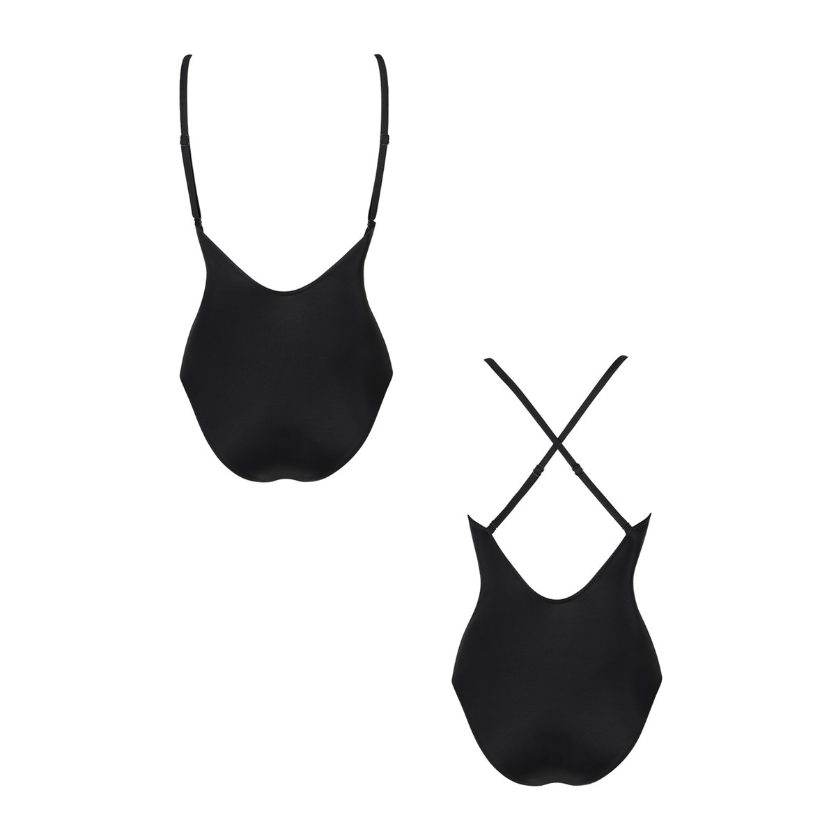 Maillot de bain une pièce armaturé multipositions Quinby noir, LISCA