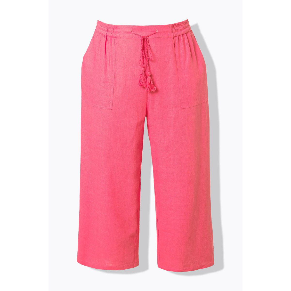 Pantalon Rose en lin mélangé fuchsia clair, ULLA POPKEN