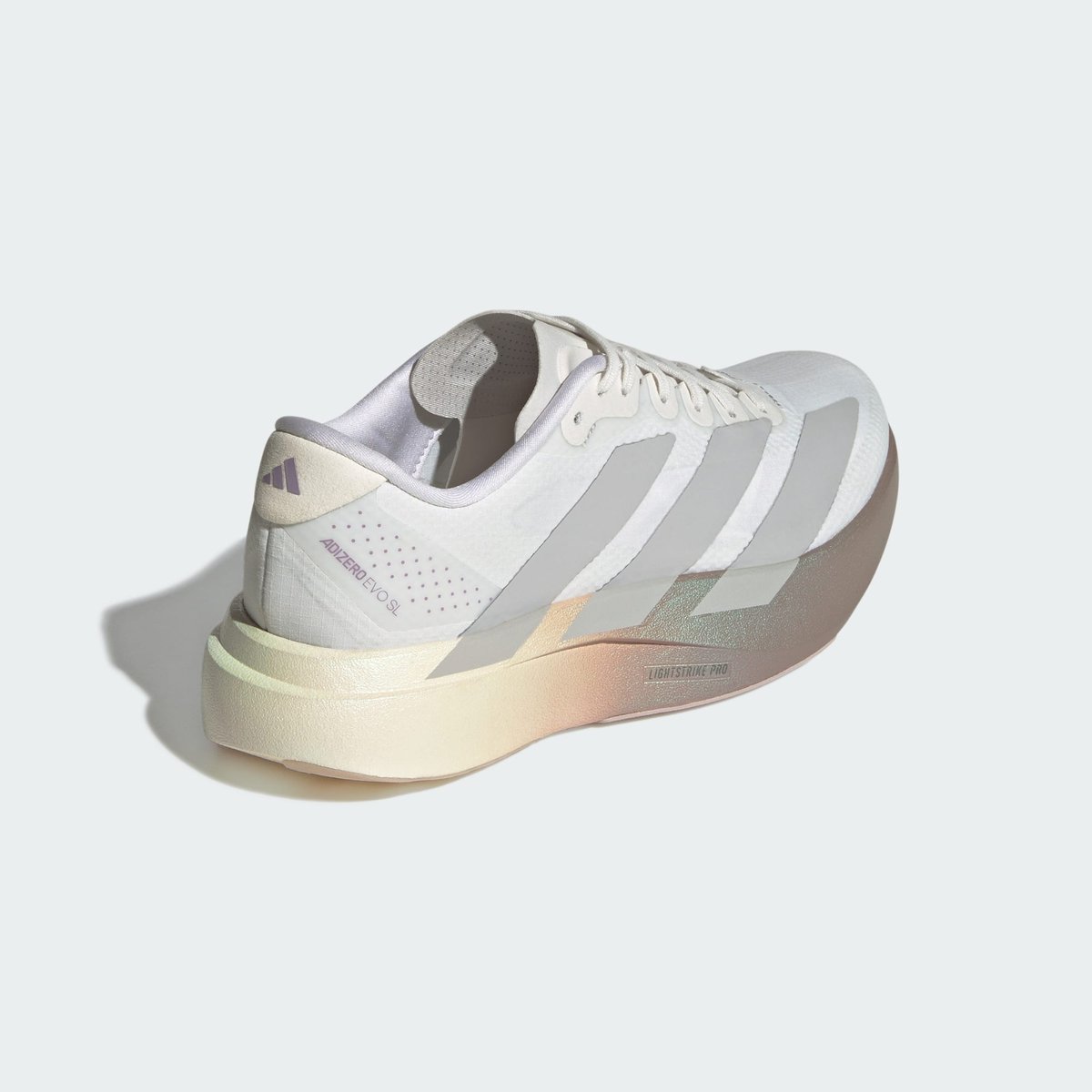 Chaussure Adizero Evo Sl Chaussure Adizero Evo Sl crystal white / grey two / matt purple met., adidas Performance