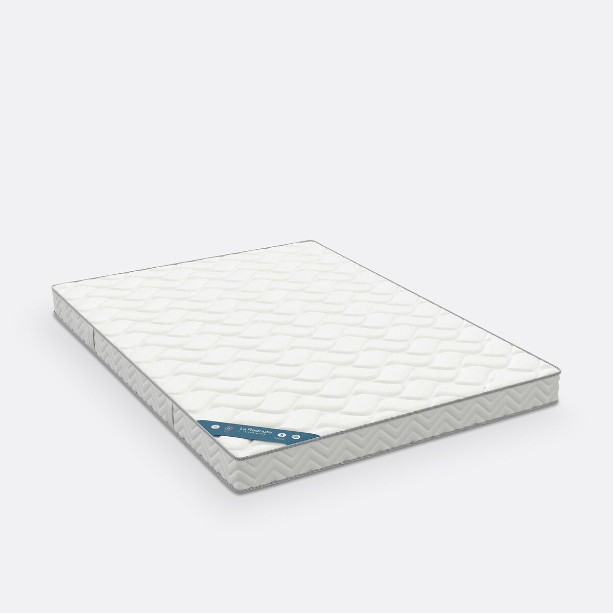 Matelas mousse HR 35 kg/m3, soutien ferme, accueil moelleux blanc, LA REDOUTE INTERIEURS