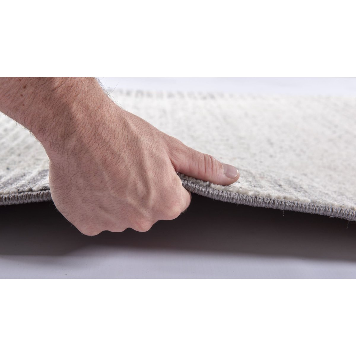 Tapis salon Florentine tufté main épais naturel, GINO FALCONE