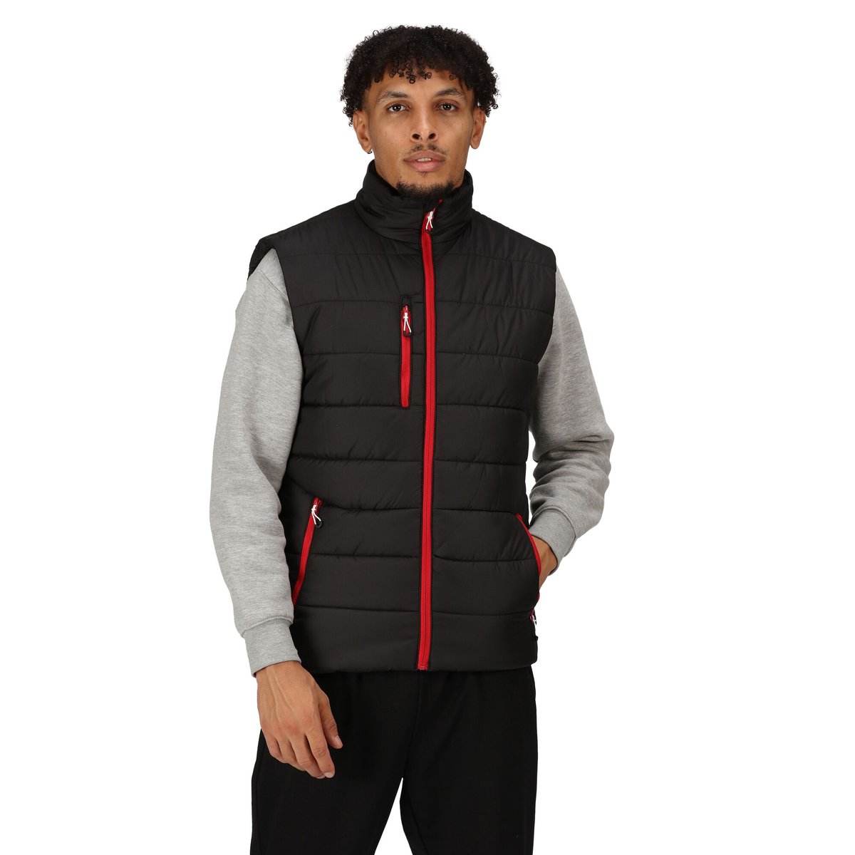 Veste sans manches NAVIGATE noir / rouge, REGATTA