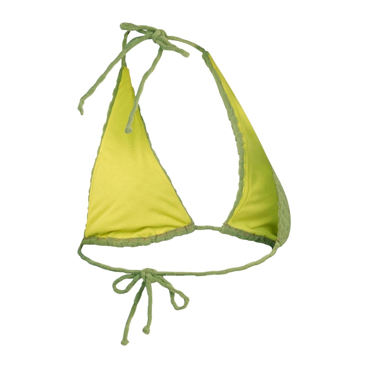 Haut de maillot de bain motif/style triangle vert, SPEEDO