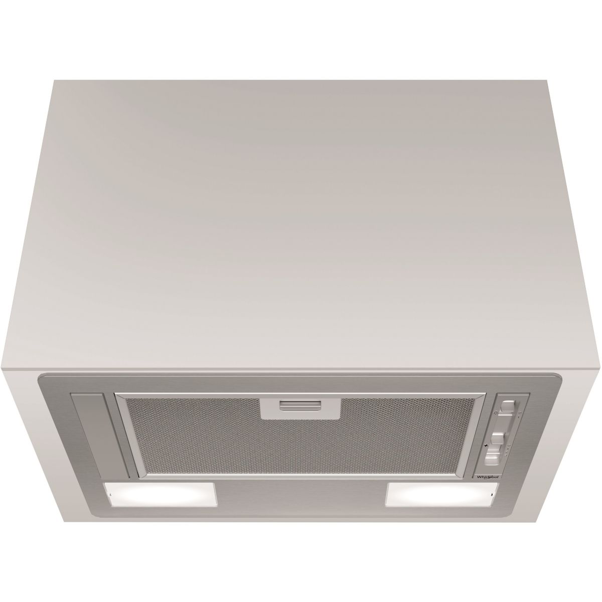 Hotte encastrable WCT64FLSX inox, WHIRLPOOL