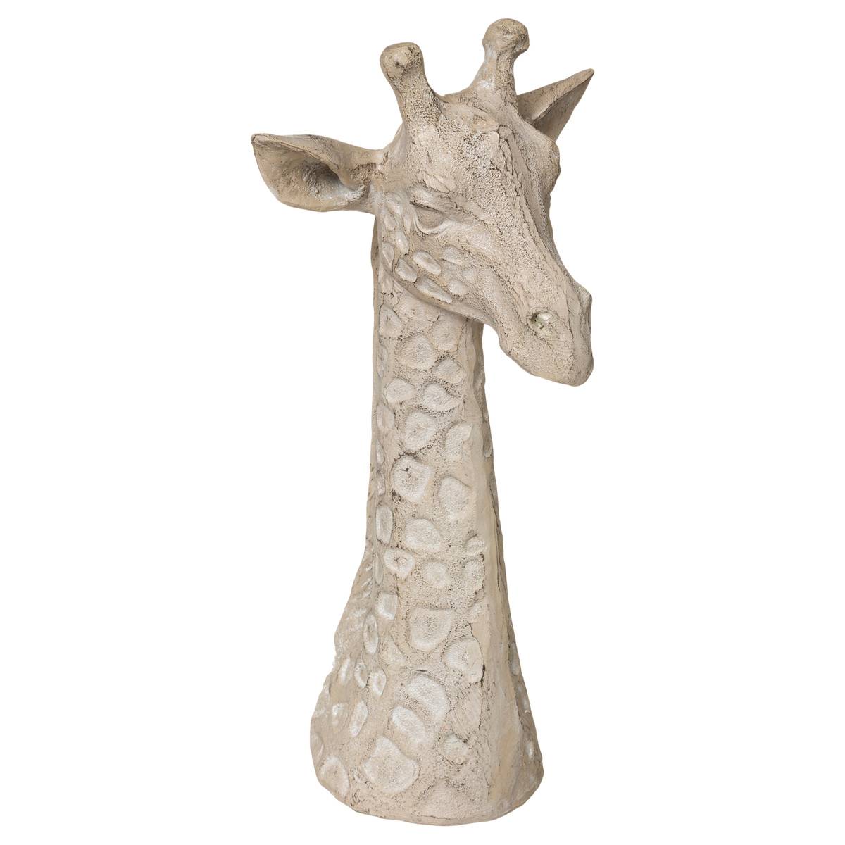 Statuette TÊTE DE GIRAFE noir, ATMOSPHERA