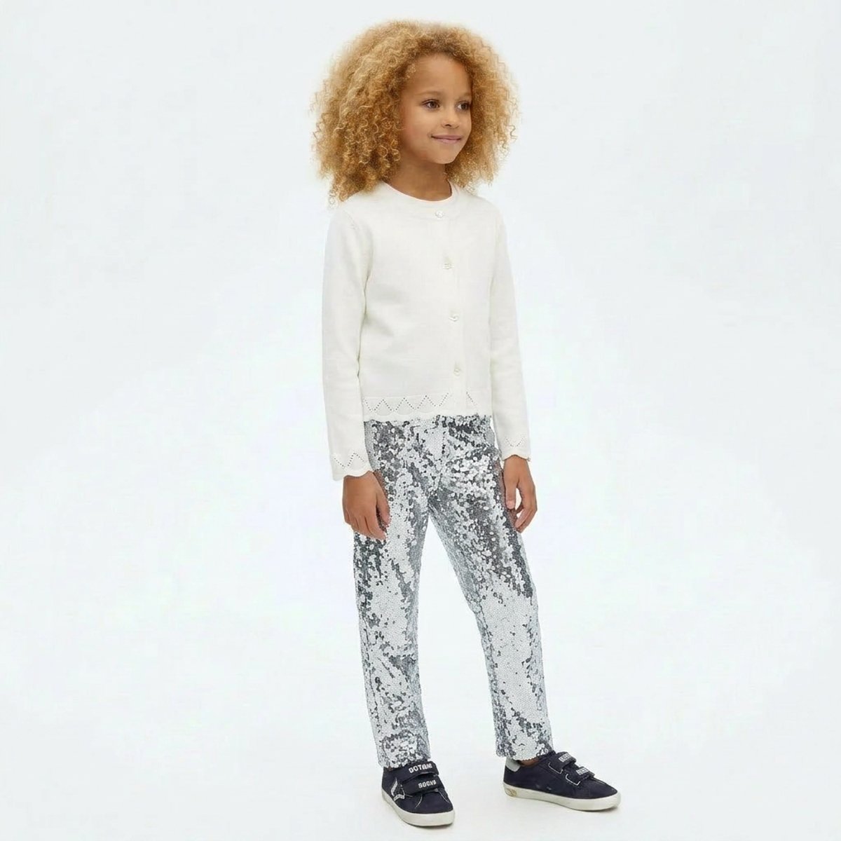 Pantalon - Très bon état argenté, DSQUARED2
