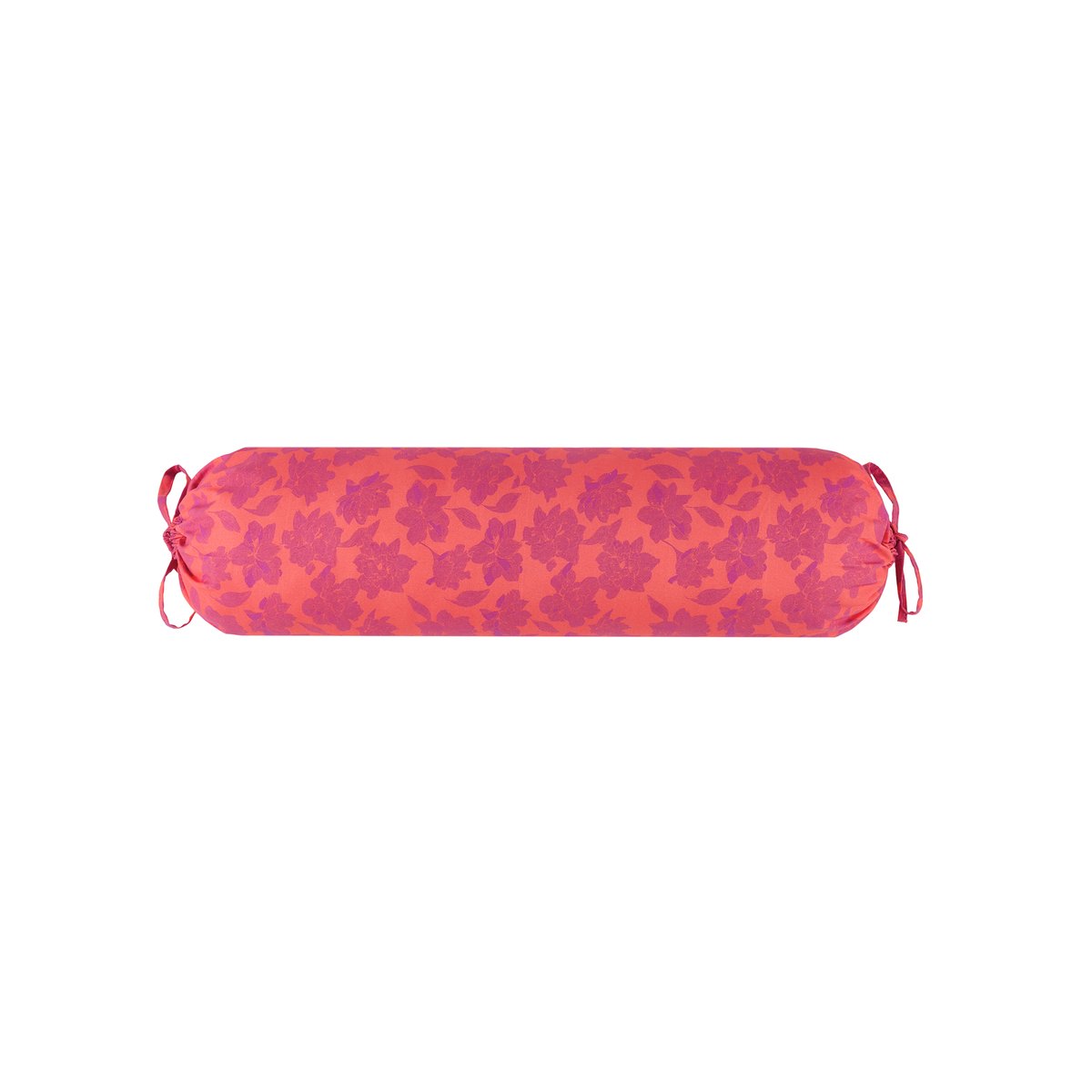 Coussin traversin Charlie red peonies, NOBODINOZ