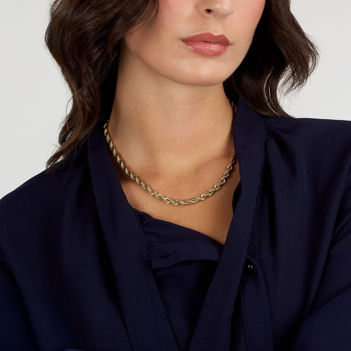 COLLIER MORELLATO INTRECCI - SAZC23 or jaune, MORELLATO