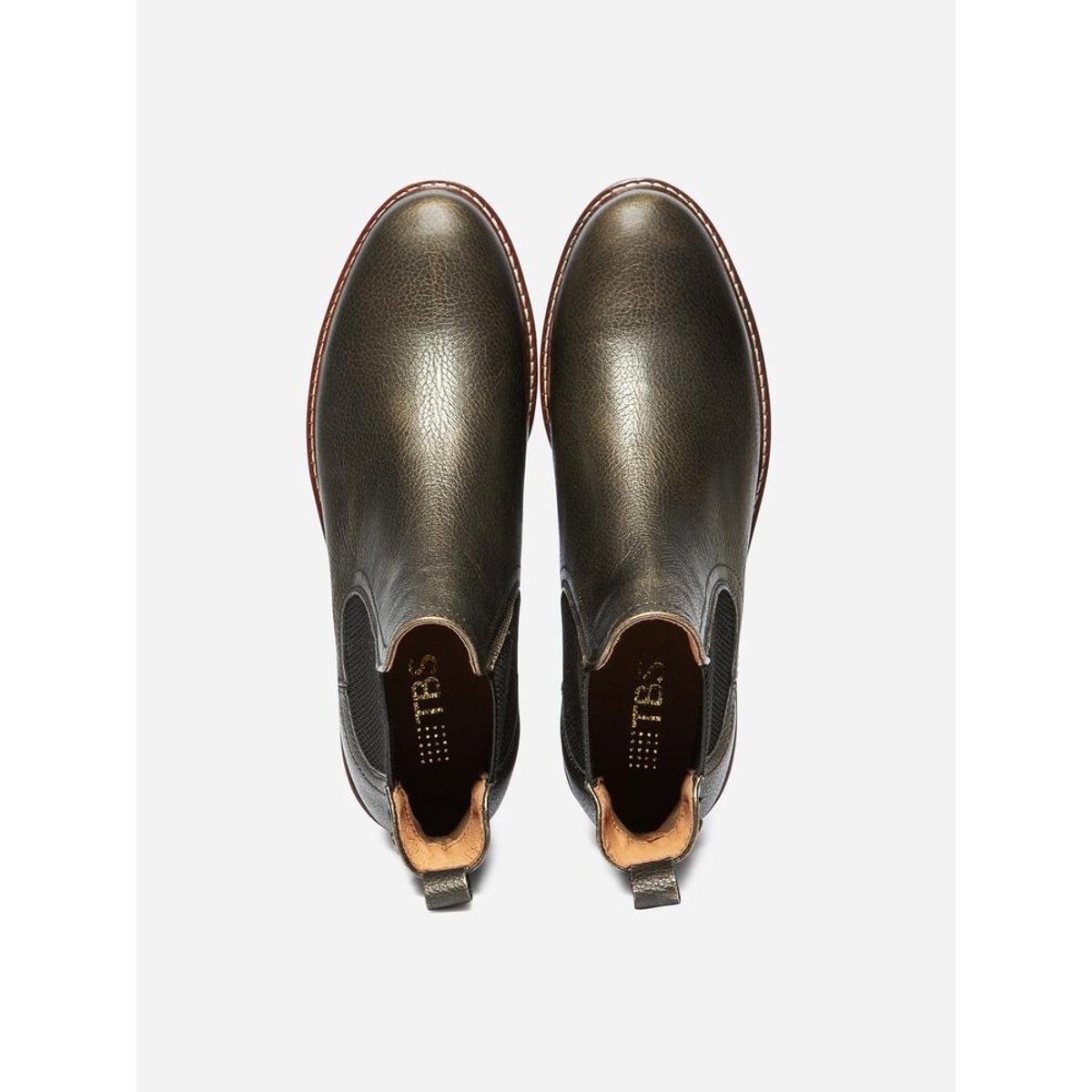 Chelsea boots CORDELA noir mordore, TBS