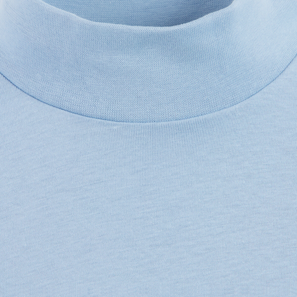 3er-Set Unterziehpullover, langärmelig und mit Stehkragen blau + marineblau + grau meliert, LA REDOUTE COLLECTIONS