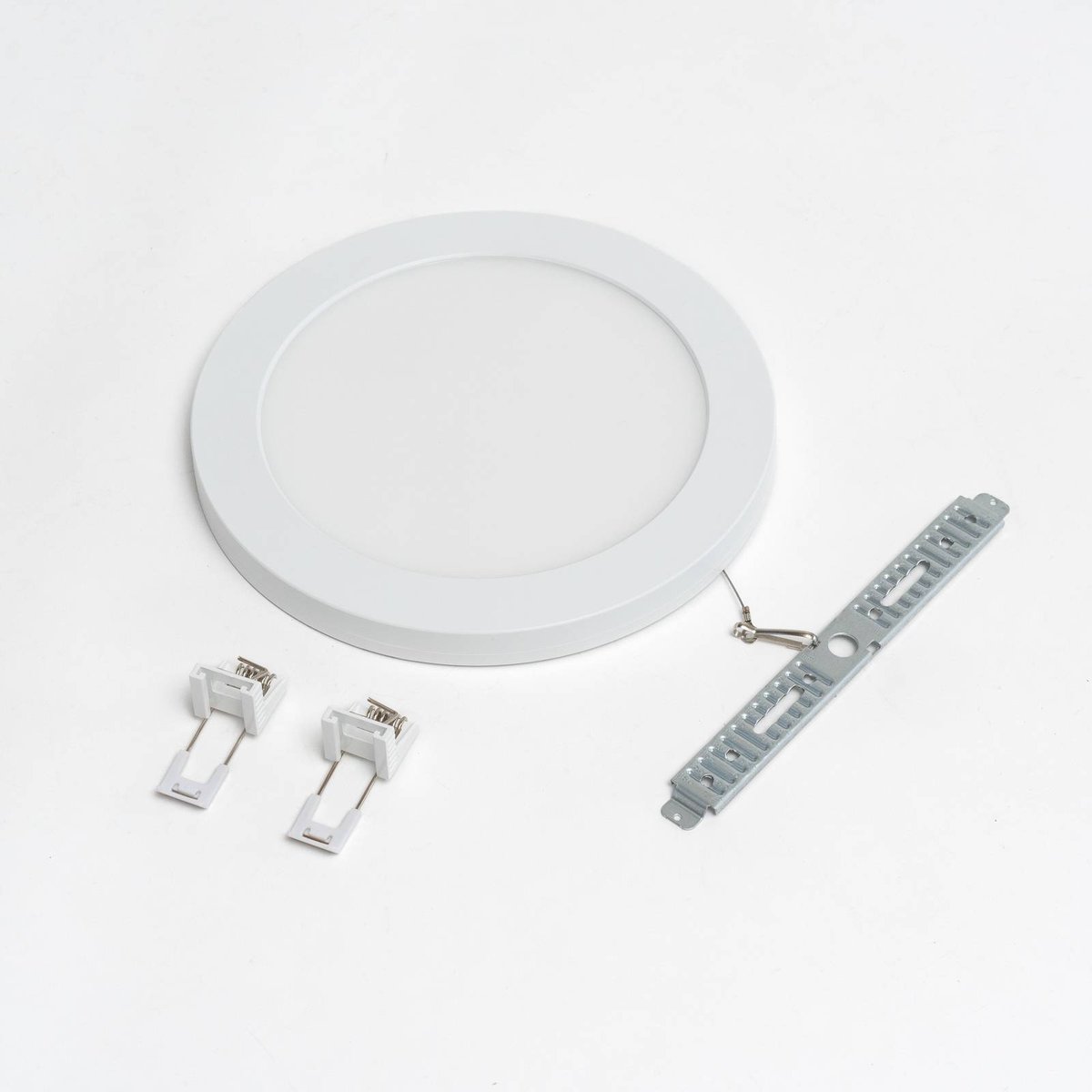 Plafonnier en aluminium moderneLED, Aureka blanc, PRIOS