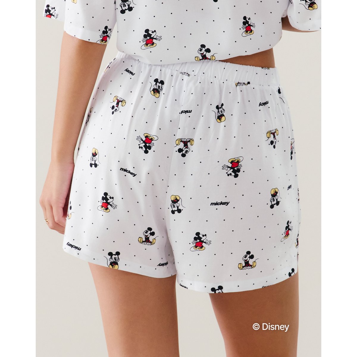 Short Mickey DOTMICKIZ ecru, UNDIZ