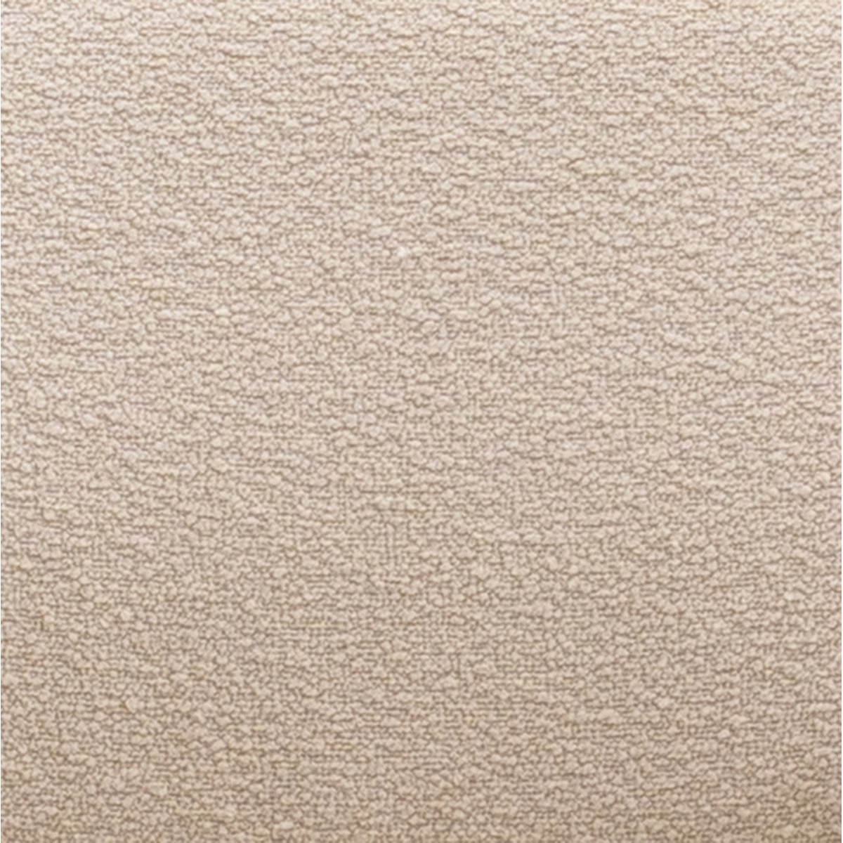Lot de 2 chaises en bois et tissu boucle, BARBARA beige, bois foncé, HAPPY GARDEN