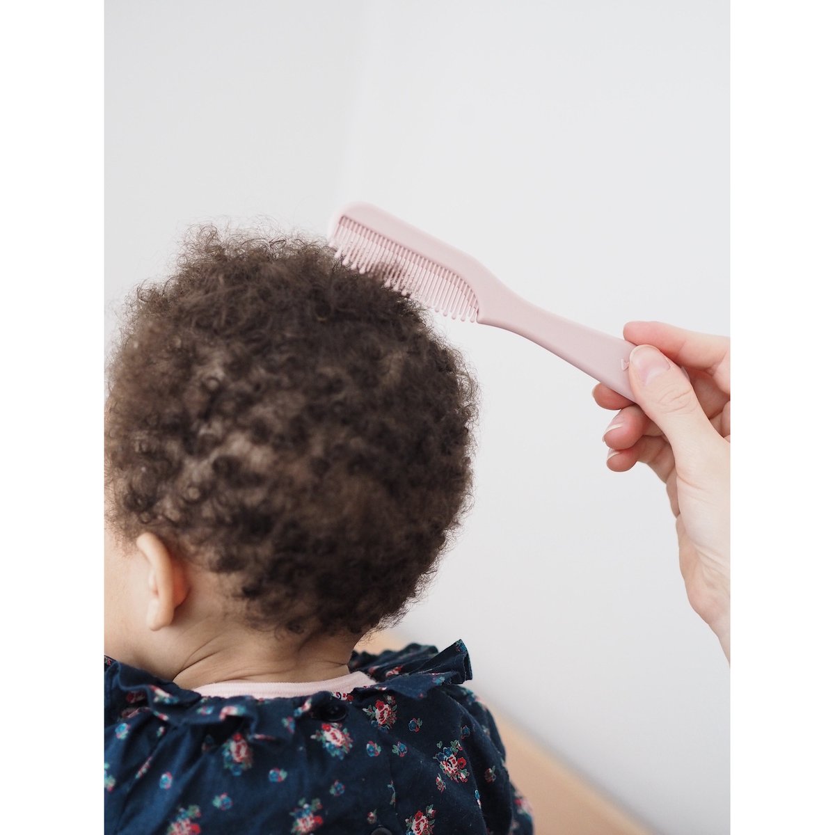 Peigne et brosse 2 en 1 rose ancienne, BEABA
