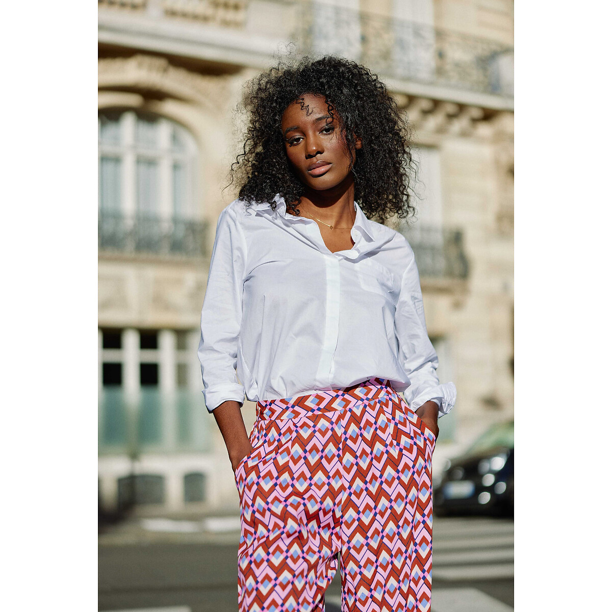 Chemise boutonnée CARLI blanc, LA PETITE ETOILE