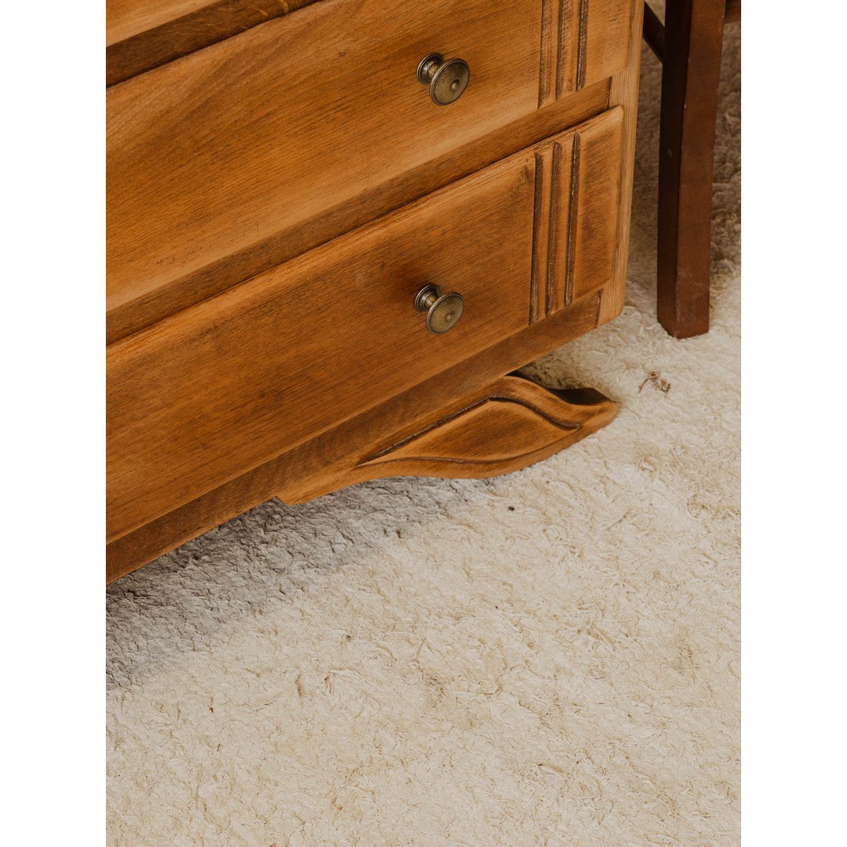 Commode en bois Garance N°765 - Bon état bois clair, DEBONGOUT