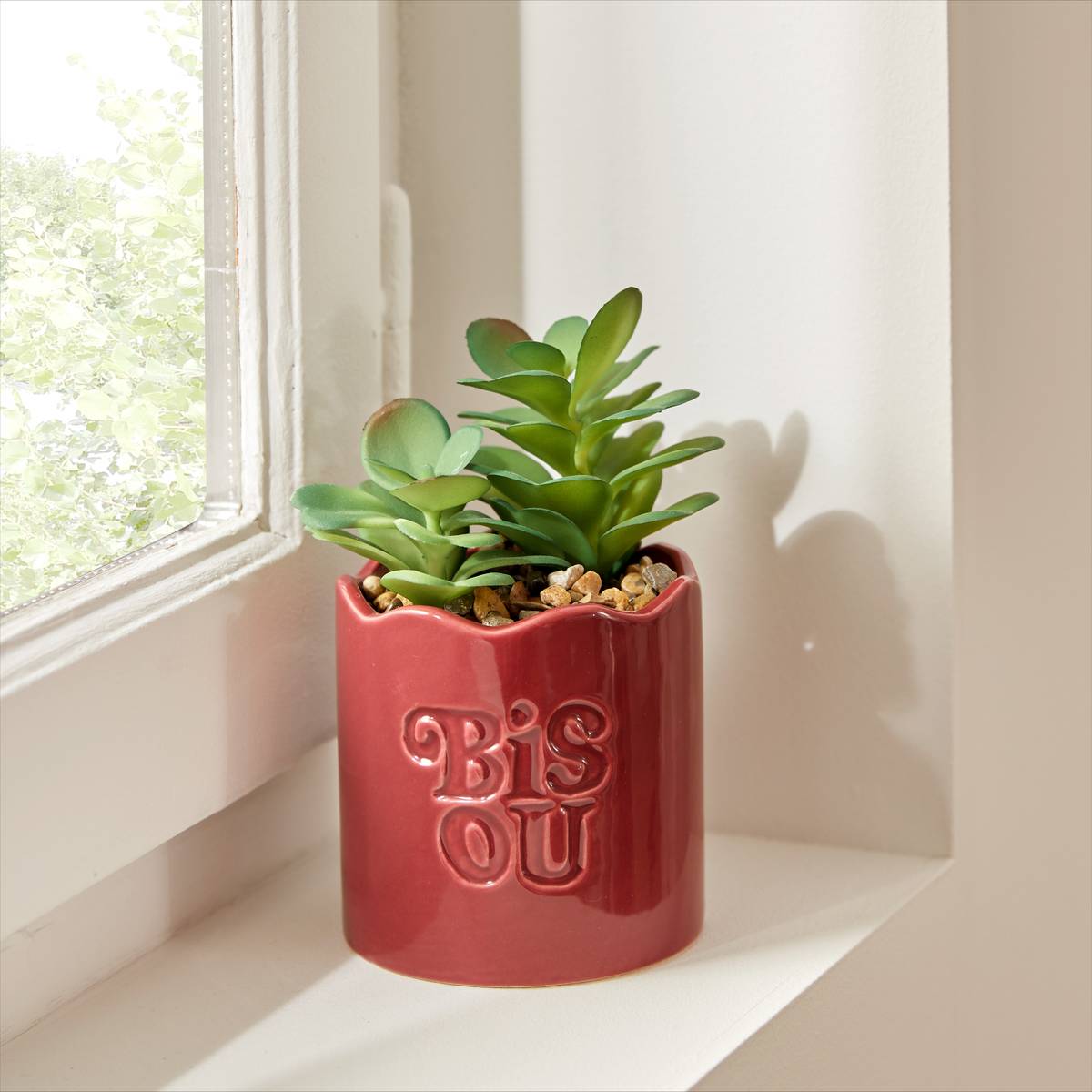 Plante artificielle CHERI jaune, ATMOSPHERA