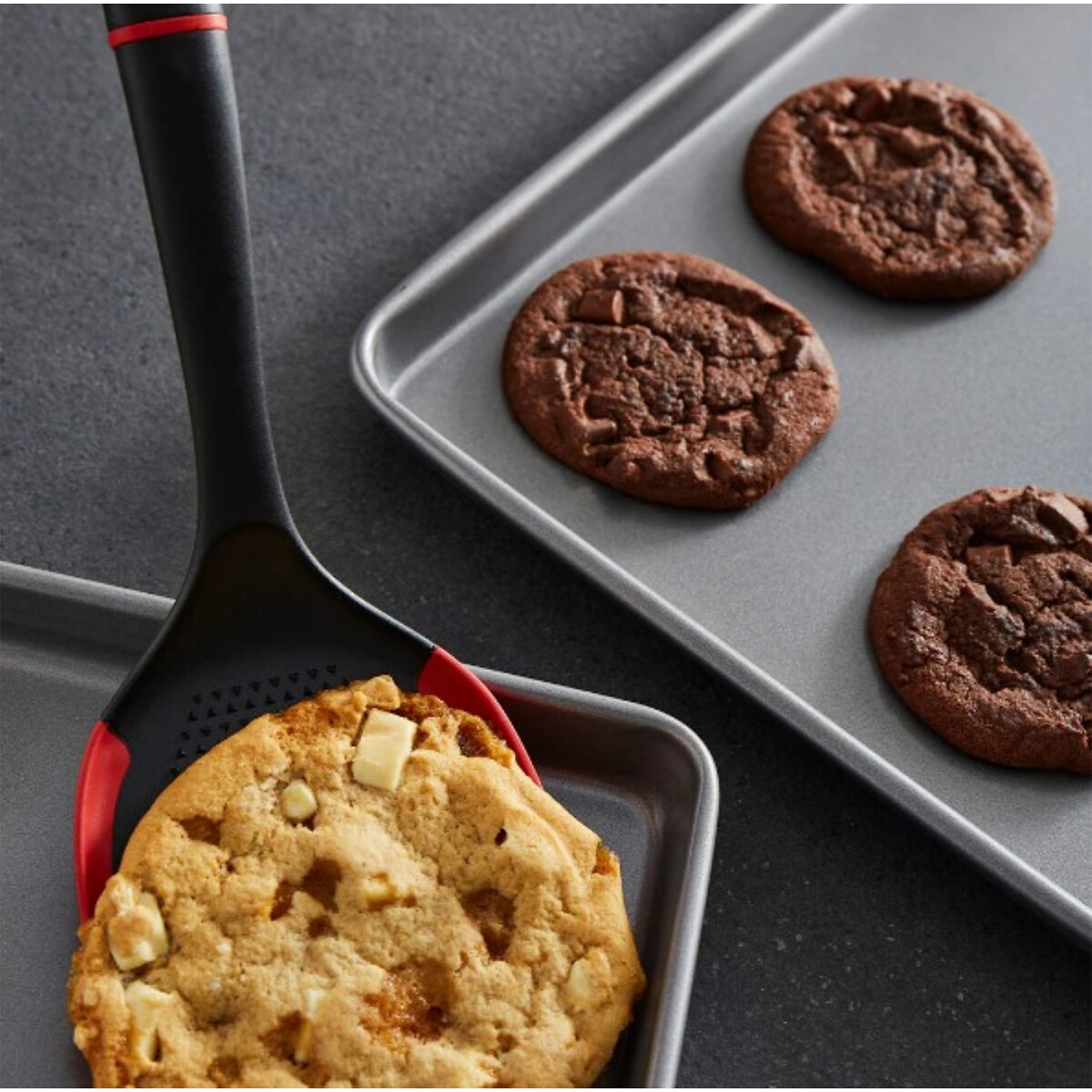 2-Piece Medium Oven Tray Set grey, MORPHY RICHARDS