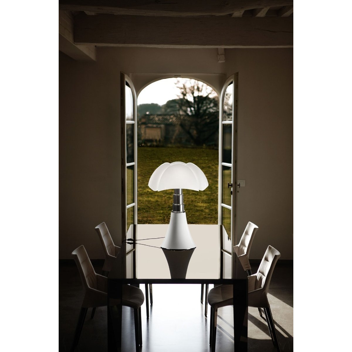 Lampe PIPISTRELLO blanc, MARTINELLI LUCE