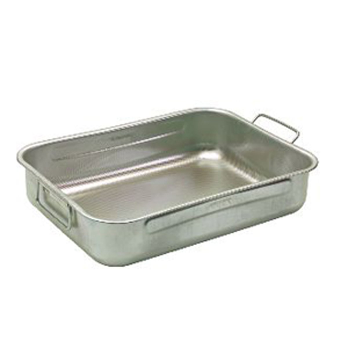 Plat à four 25x19x7 cm argent / métallique, STEELPAN