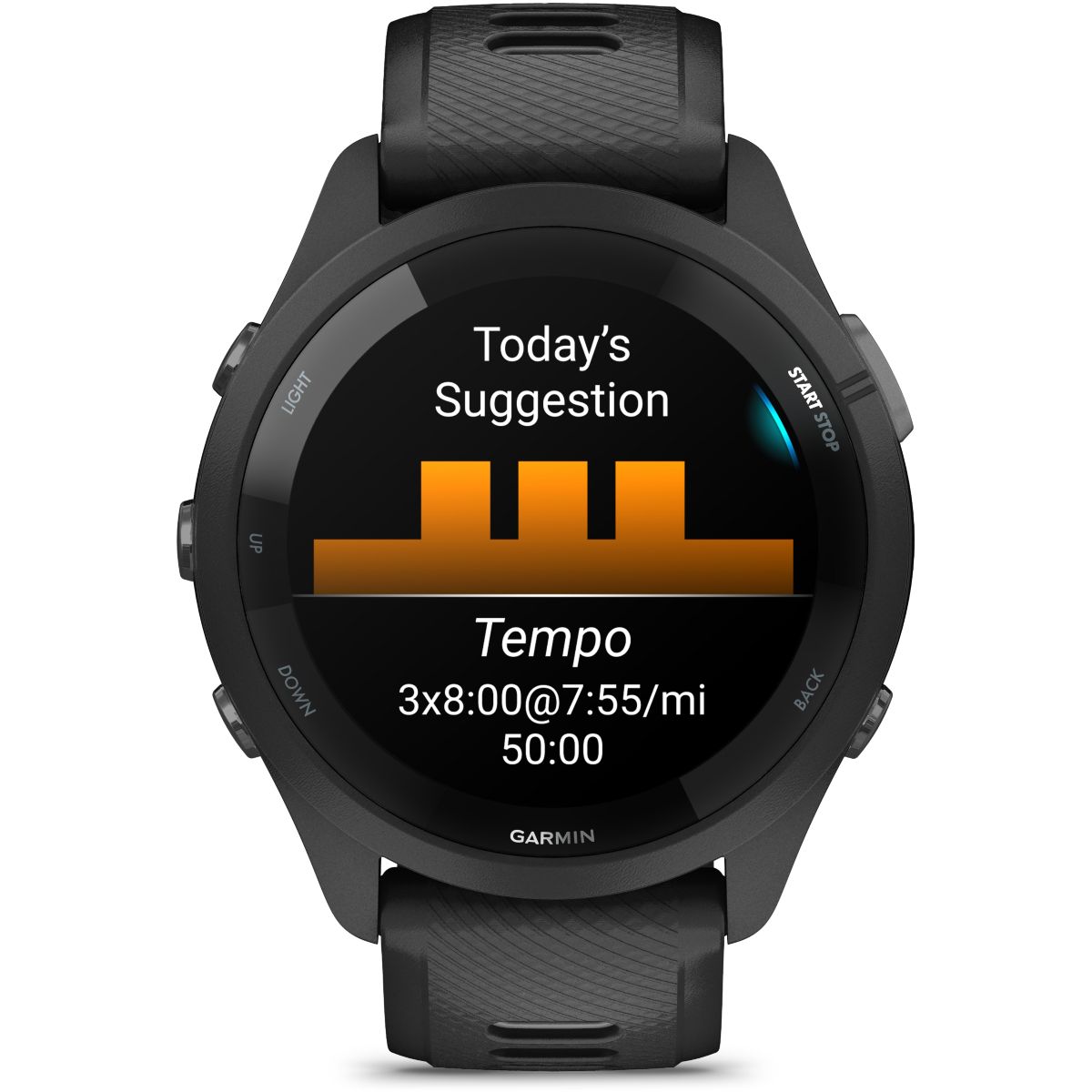 Montre connectée Forerunner 265 Music Noire / GRIS AMOLED GPS IP6X noir, GARMIN