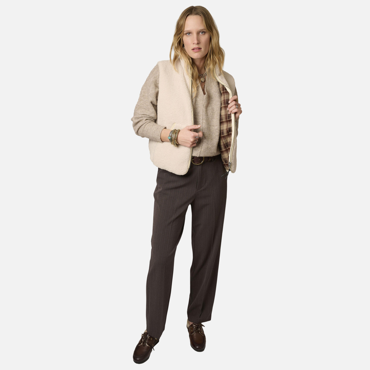 Gilet GALIO natural, MKT STUDIO