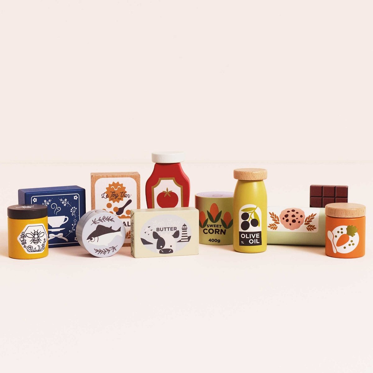 Ensemble Epicerie et Scanner blanc, LE TOY VAN