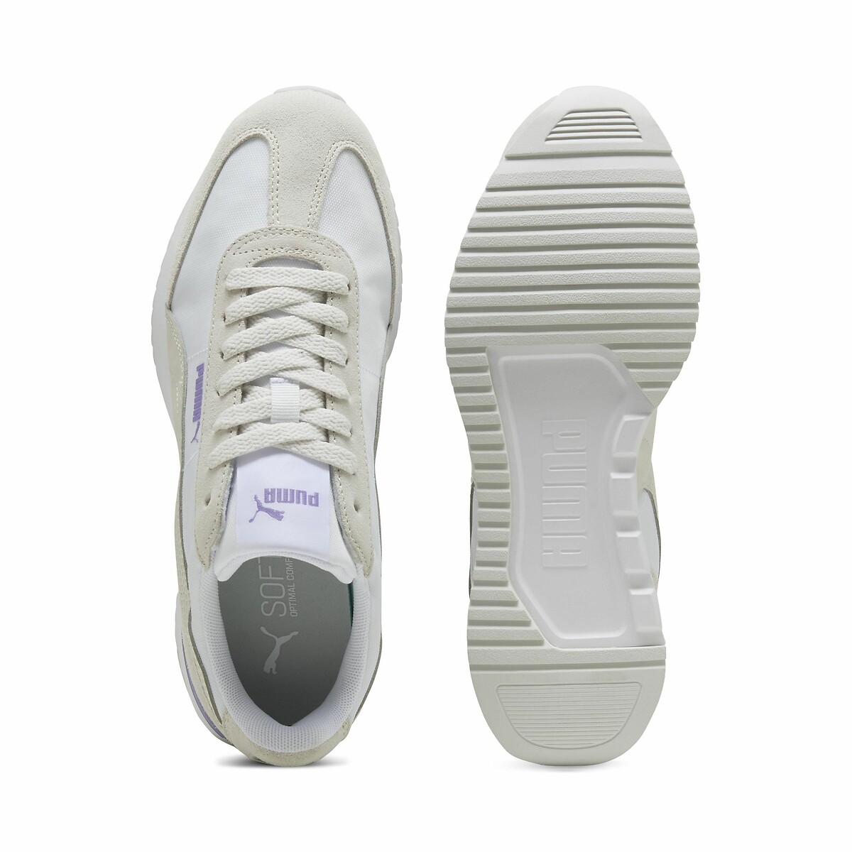 Baskets R78 Wind MU blanc/lavande, PUMA