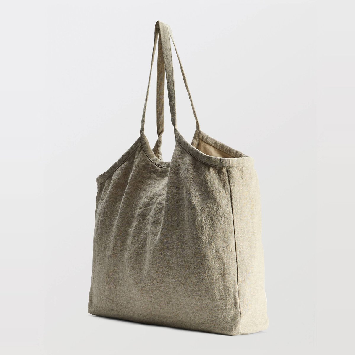 Cabas uni naturel, MONOPRIX