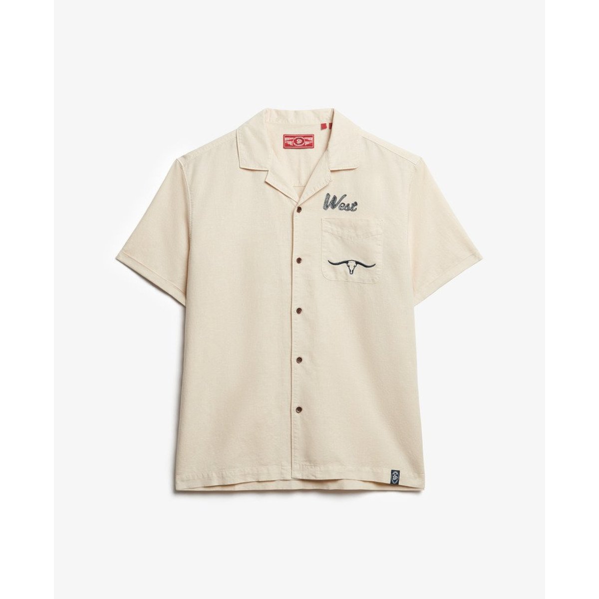 The Merchant Store - Chemise Resort beige avoine, SUPERDRY