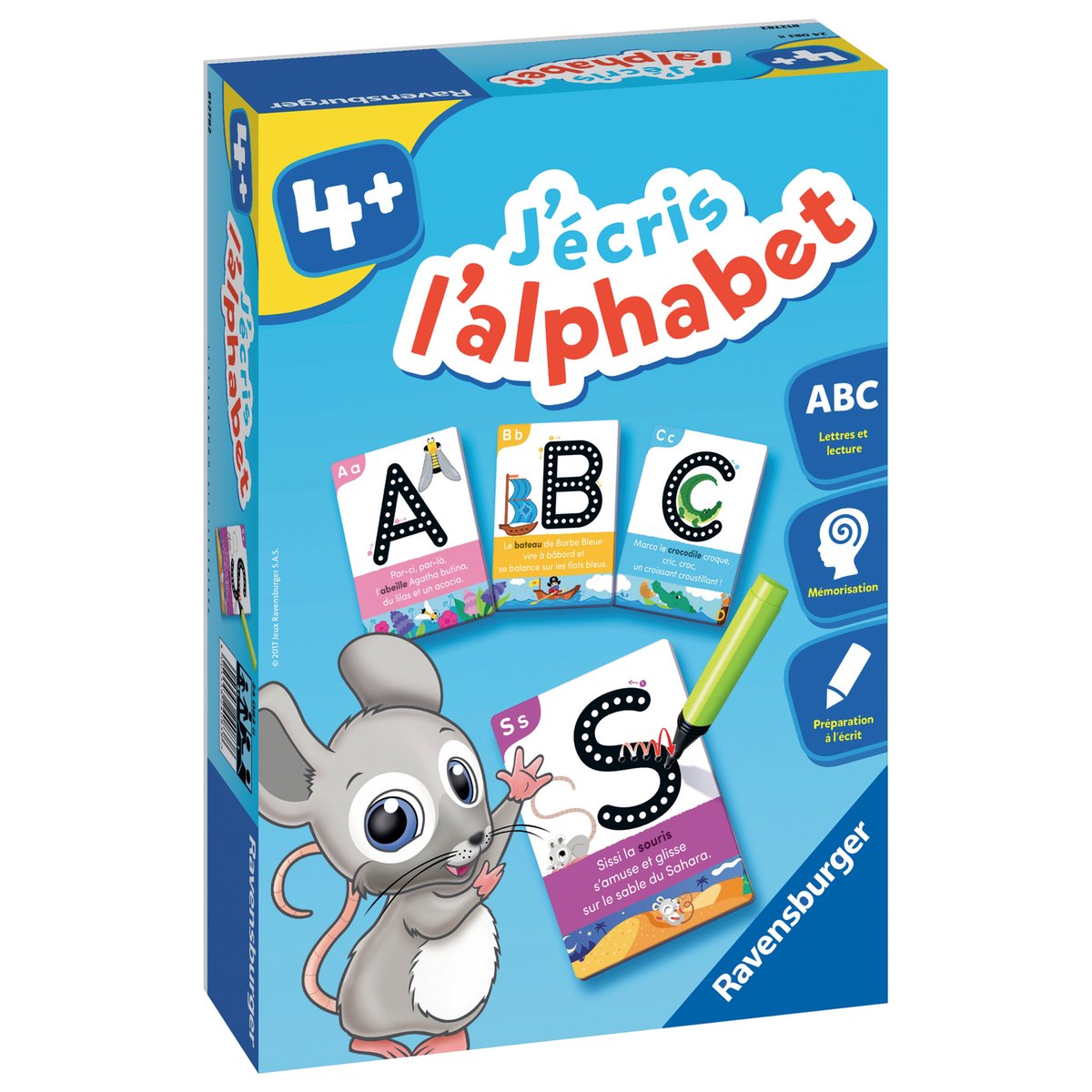 J ecris l alphabet Jeu educatif couleur unique, RAVENSBURGER