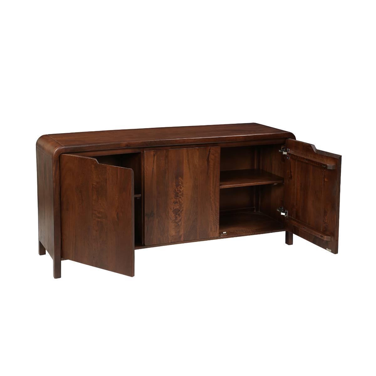 Buffet en bois de manguier foncé NORIEL bois foncé, MADE IN MEUBLES 
