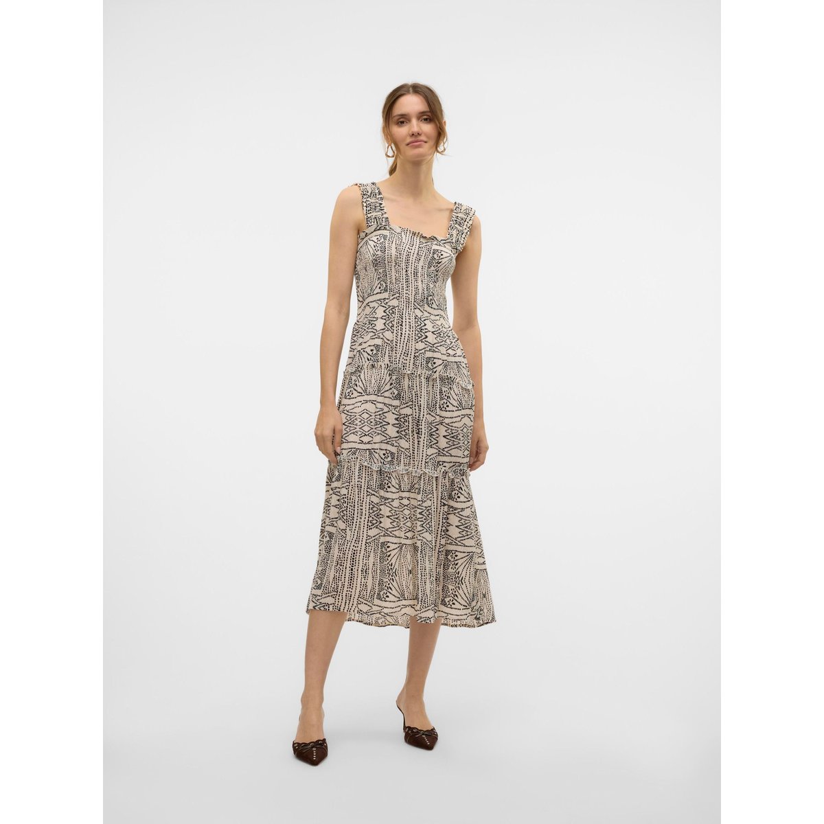 Robe oatmeal, VERO MODA