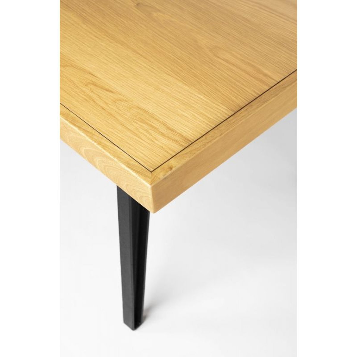 Table en bois métal 8 personnes Harvest bois, ZUIVER