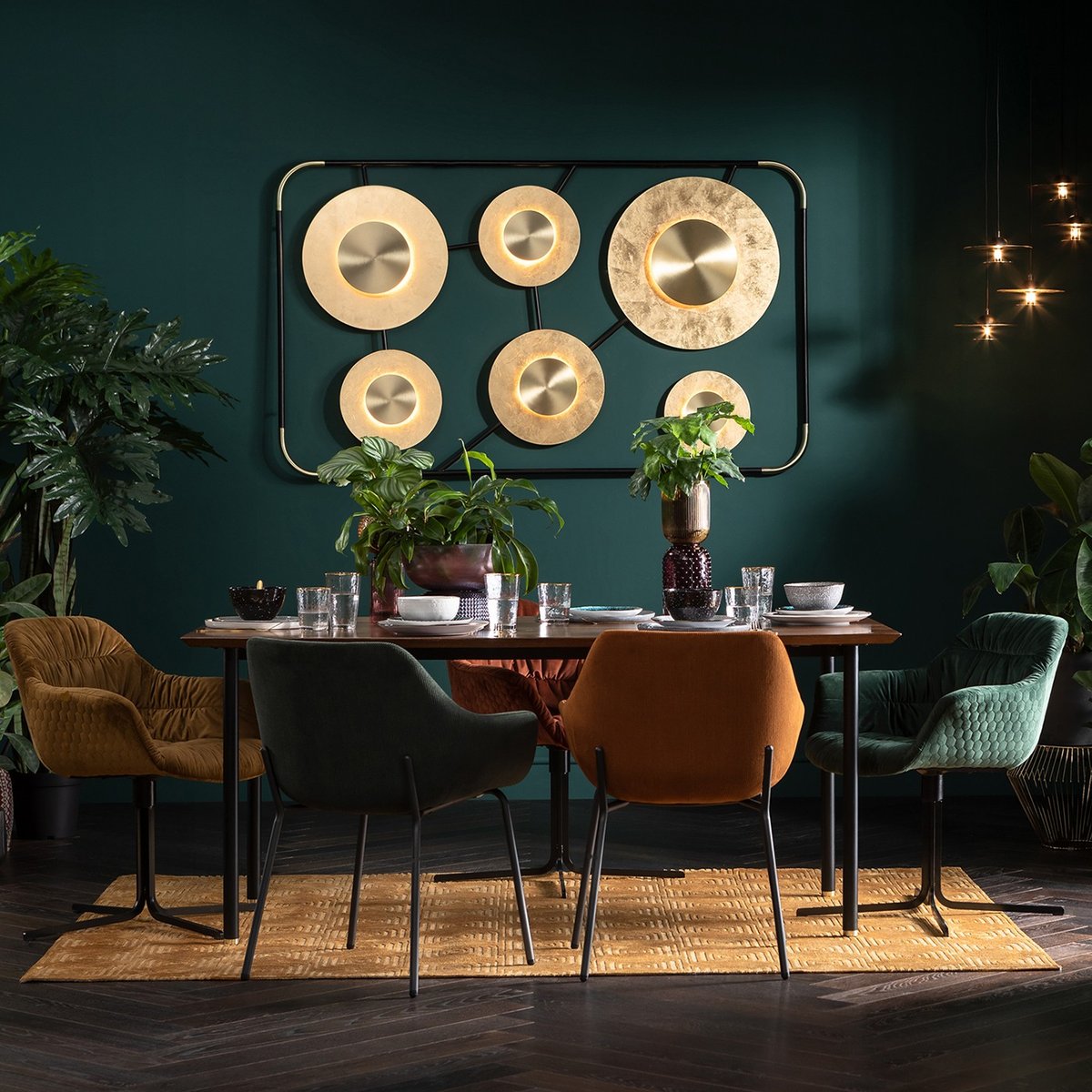 Applique murale, DISC or, KARE DESIGN